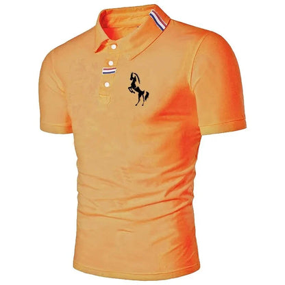 VibeNow Men's Polo Shirts