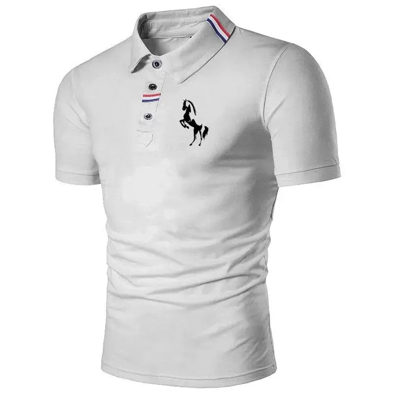 VibeNow Men's Polo Shirts