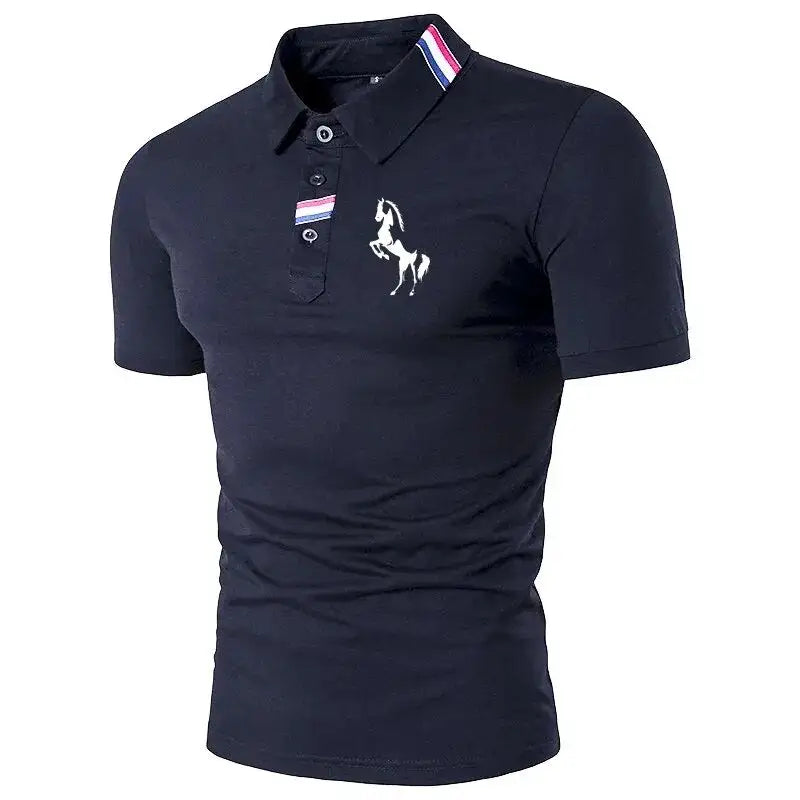 VibeNow Men's Polo Shirts