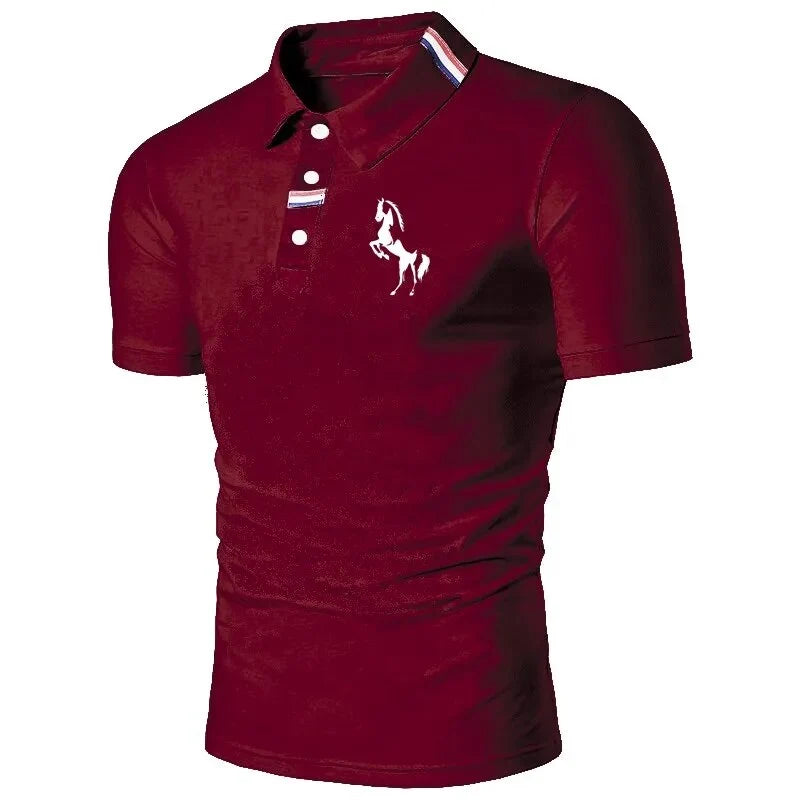 VibeNow Men's Polo Shirts