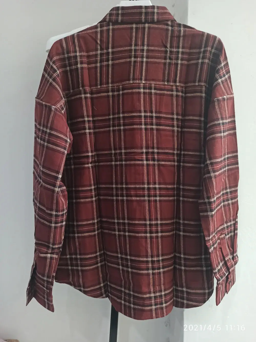 Autumn Vintage Plaid Shirts